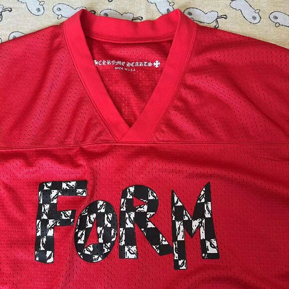 Chrome Hearts Matty Boy Form Jersey  Red - Picture 4 of 5